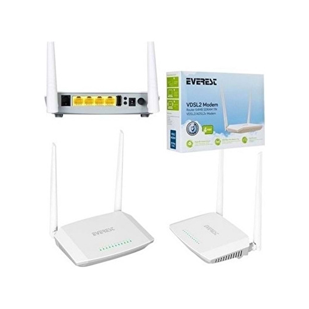 Everest Sg-1400 300Mbps Wireless Adsl2/2+ Modem Router