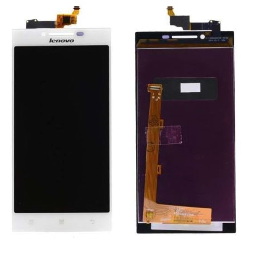 Lenovo P70 Lcd Ekran Beyaz Çıtasız