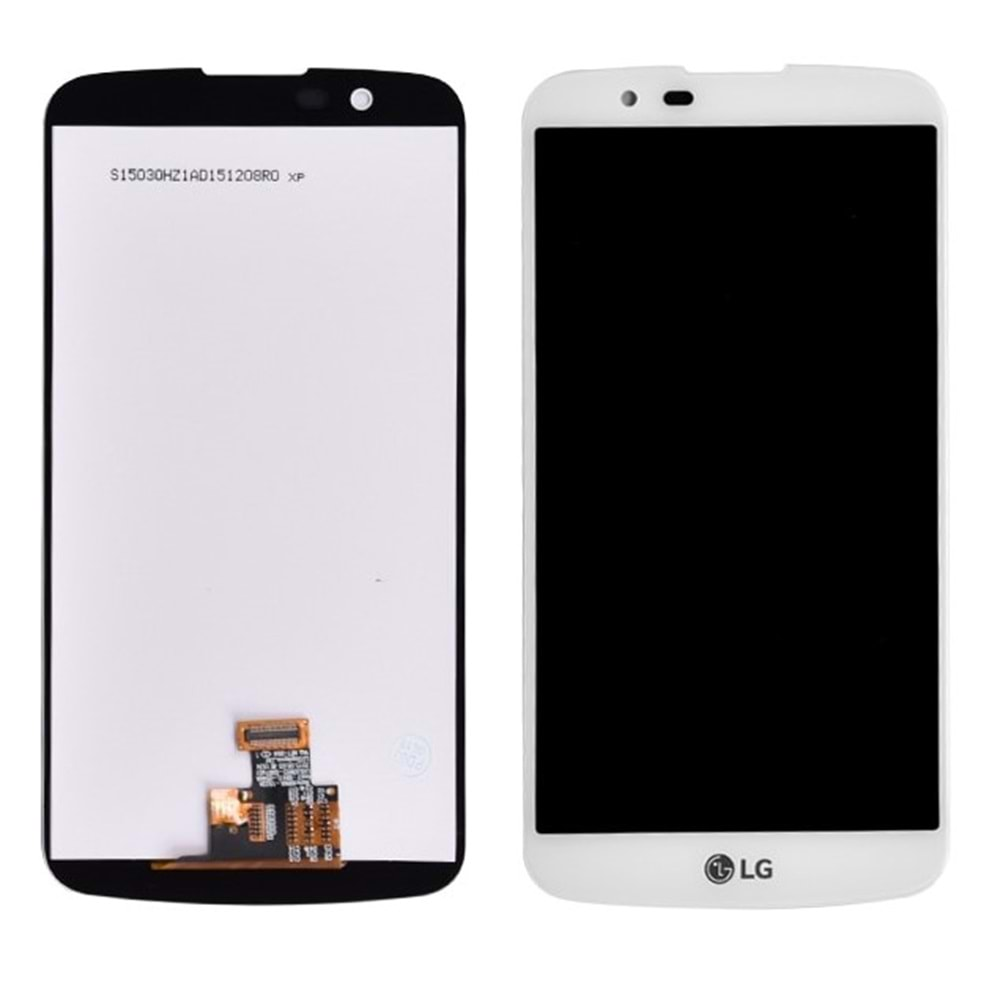 Lg K10 K430 Lcd Ekran Beyaz Tek Hat