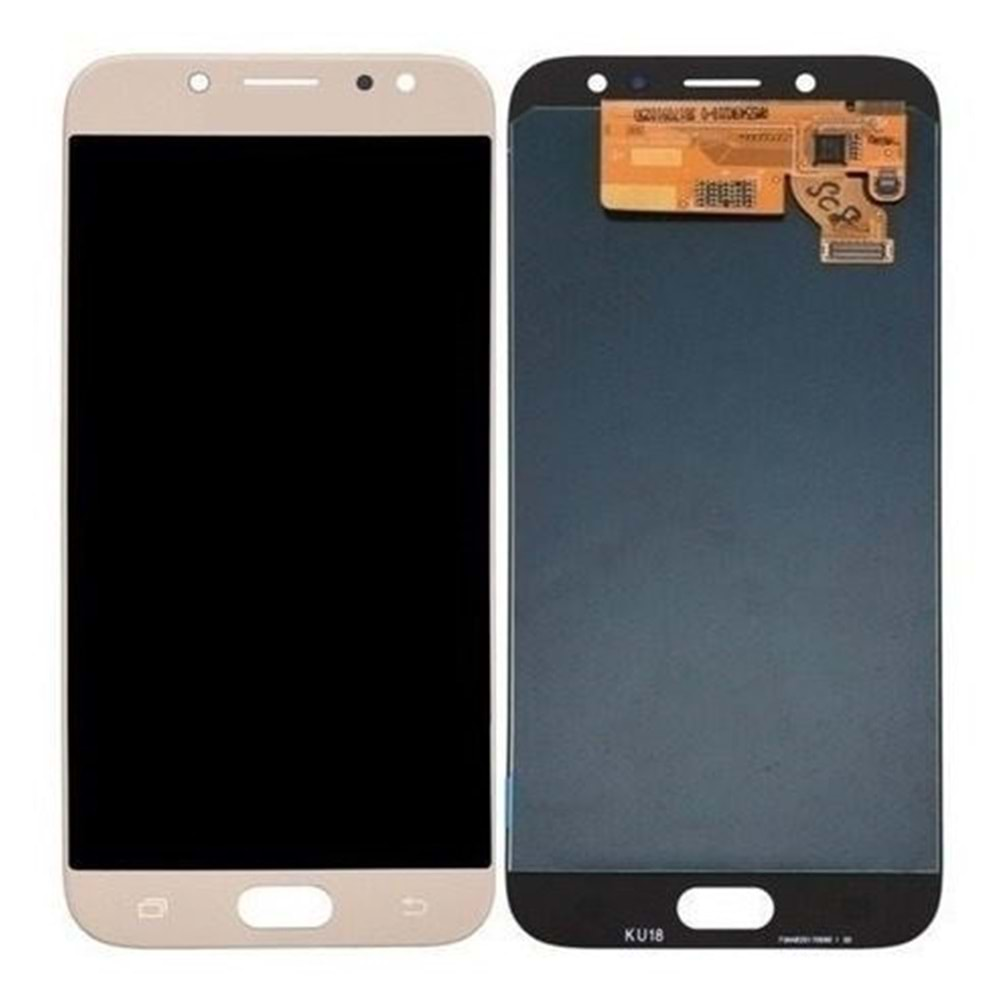 Samsung J730 J7 Pro Lcd Ekran Gold Revize