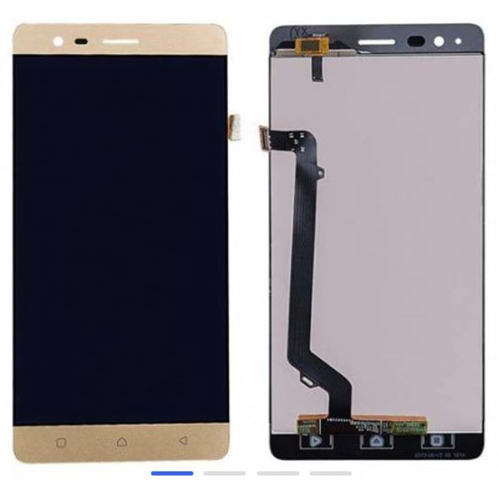 Lenovo K5 Plus Lcd Ekran Gold Çitasız