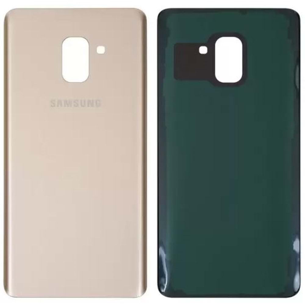 Samsung A8 Plus 2018 A730 Arka Arka Kapak Gold