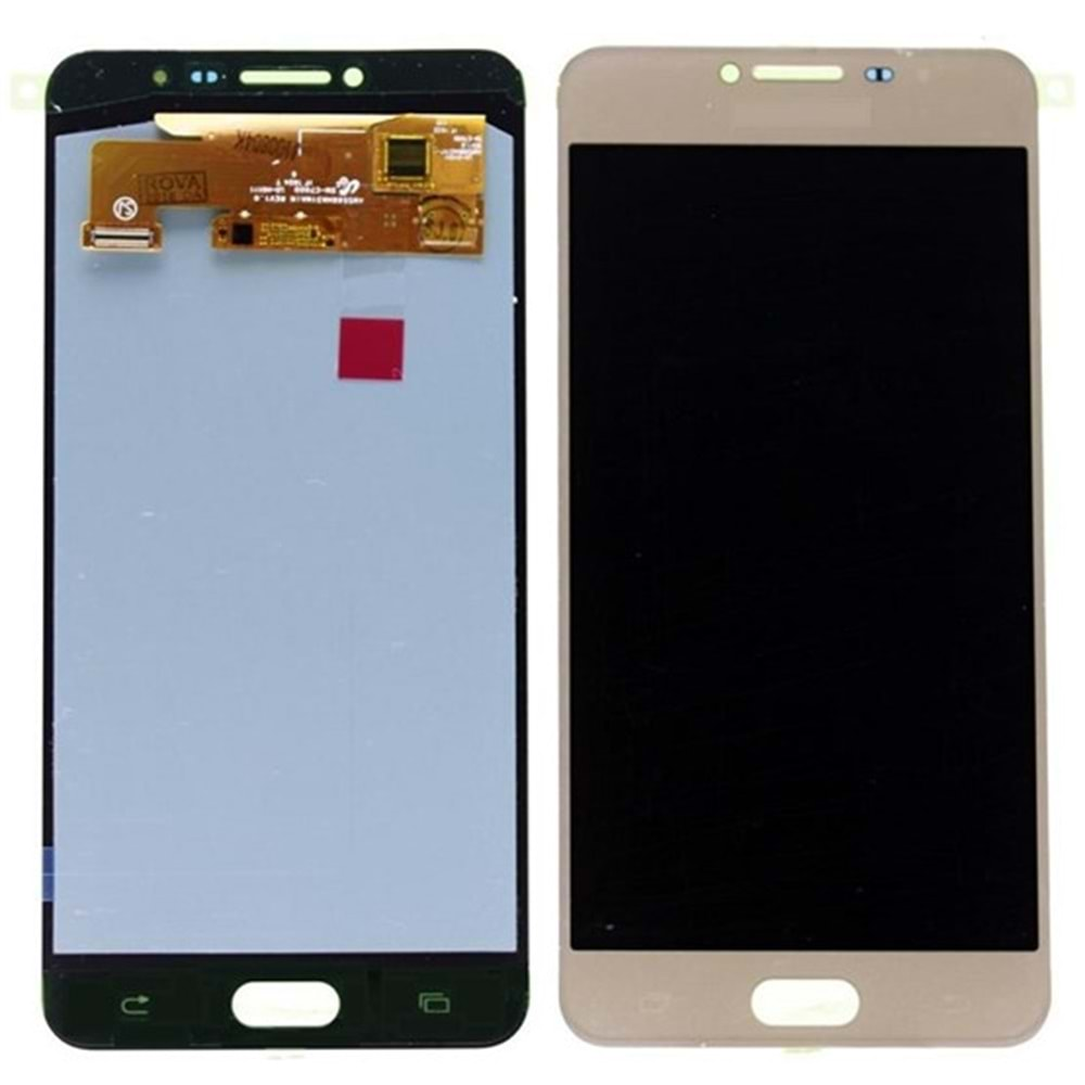 Samsung C7 Lcd Ekran Gold Revize