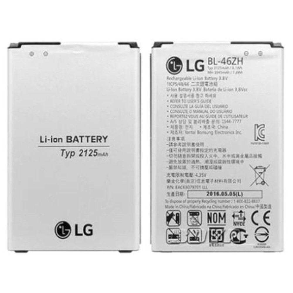 Lg K7 K8 Orjinal Batarya Bl-46Zh