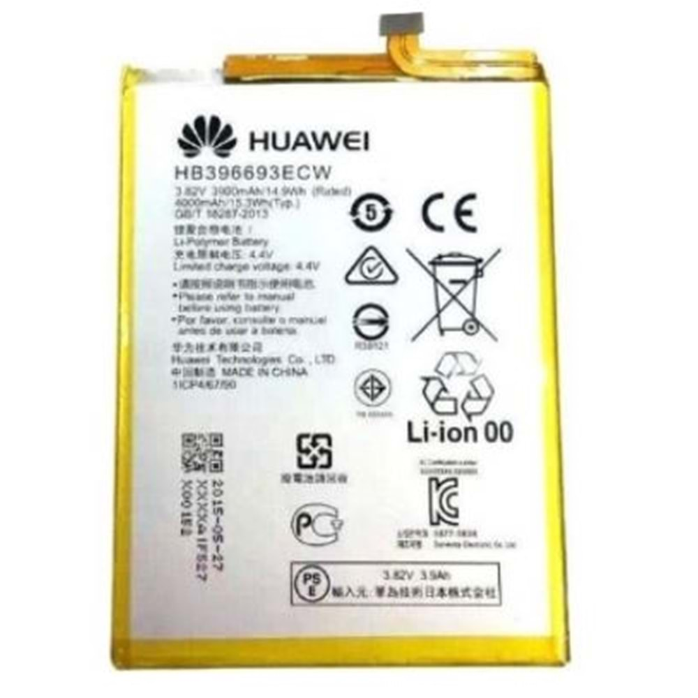 Huawei Mate 8 Orjinal Batarya Hb396693Ecw