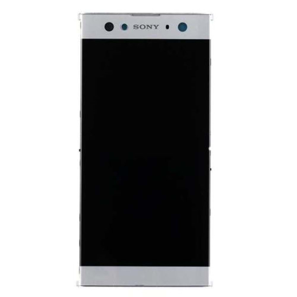 Sony Xa2 Ultra Lcd Ekran Silver