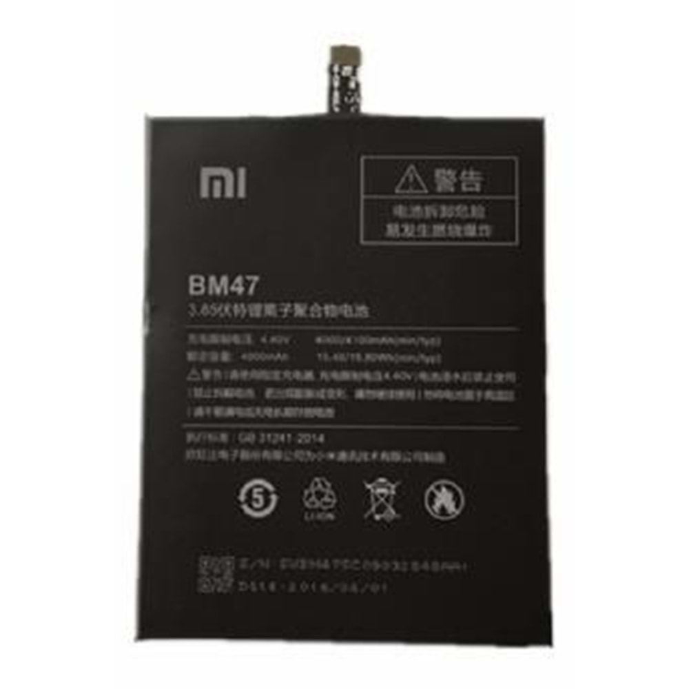 Xiaomi Redmi 3 Bm47 Orjinal Batarya