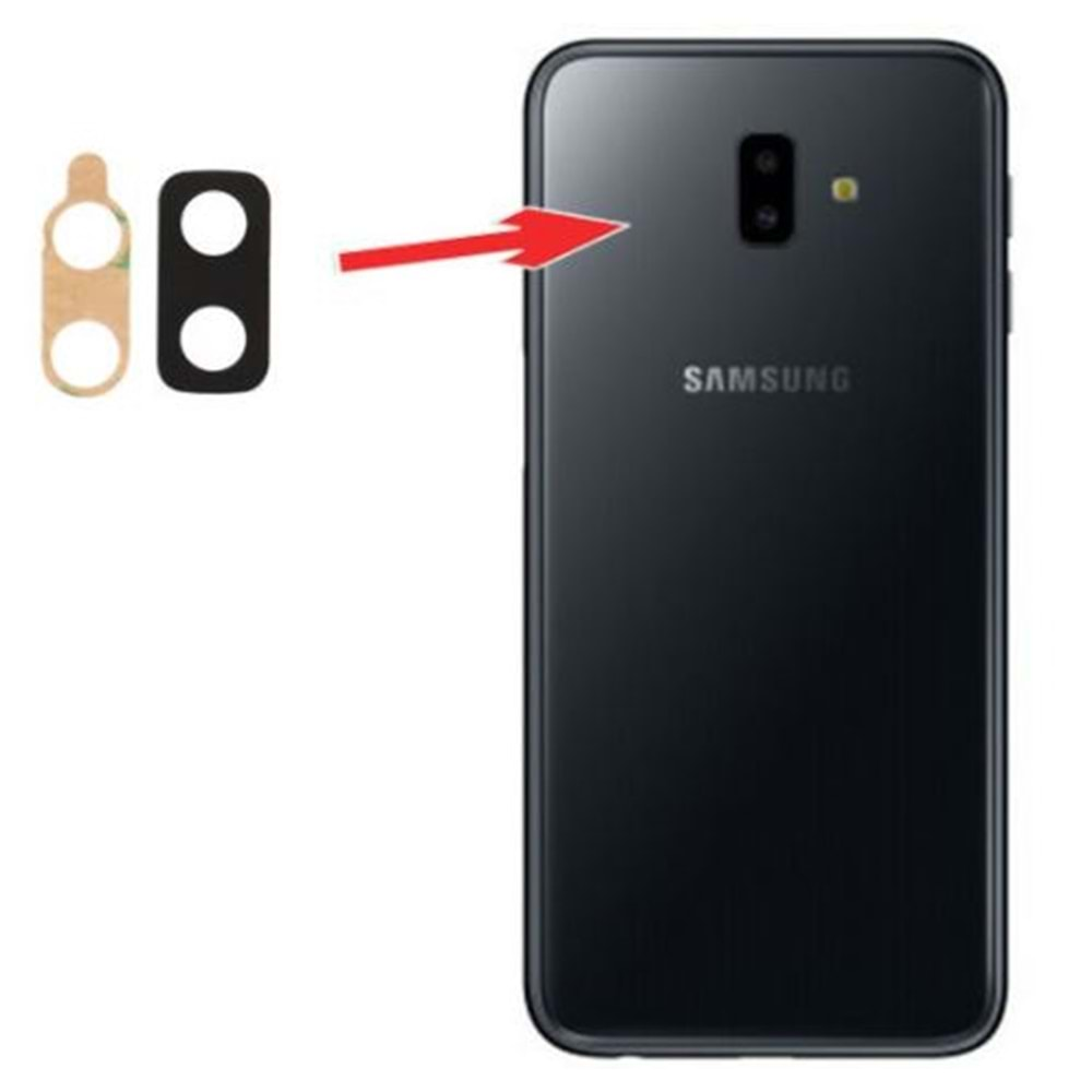 Samsung J6 2018 J600 Kamera Camı