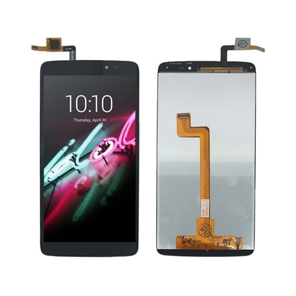 Alcatel İdol 3 Lcd Ekran 5.5 Siyah Çıtasız