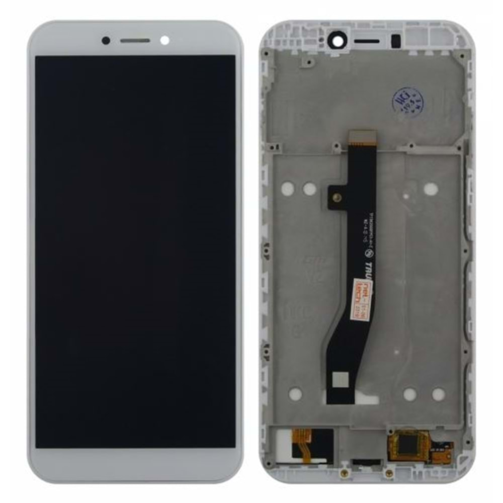 General Mobile Gm8 Go Lcd Ekran Çıtalı Beyaz