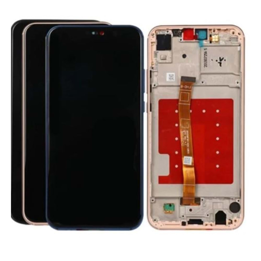 Huawei P20 Lite Lcd Ekran Gold Çıtalı