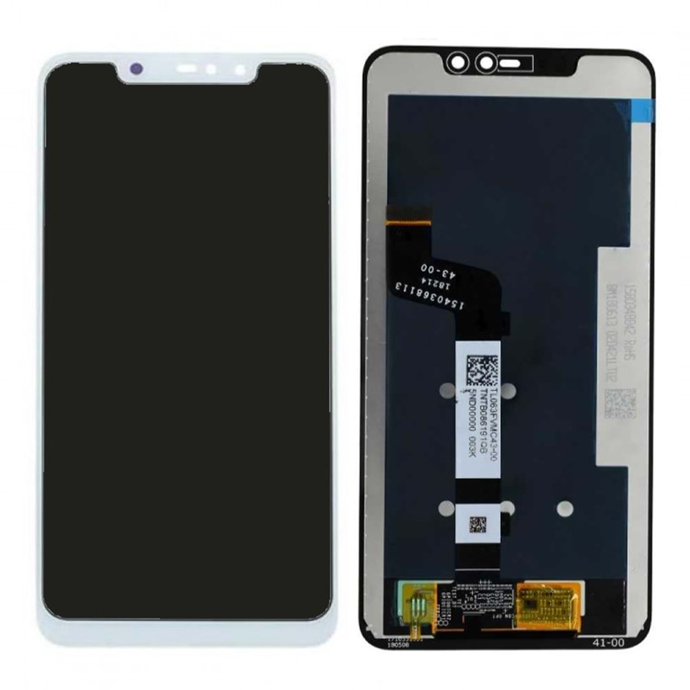 Xiaomi Redmi Note 6 Pro Lcd Ekran Beyaz