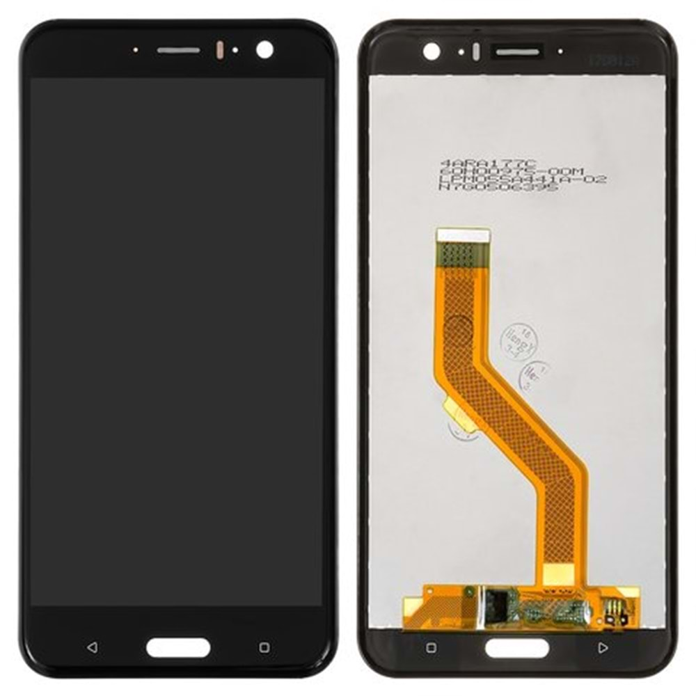 Htc U11 Lcd Ekran Çıtasız Siyah