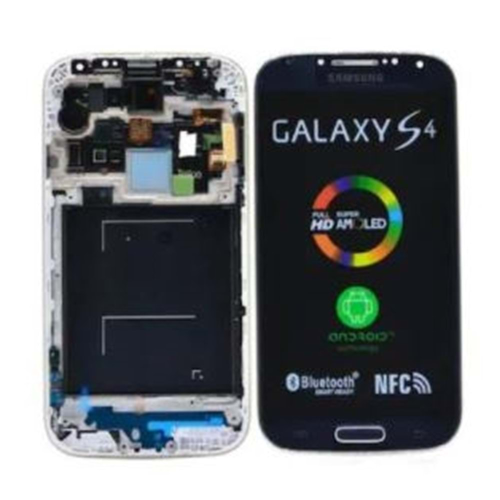 Samsung S4 Lcd Ekran 9500 Siyah Revize