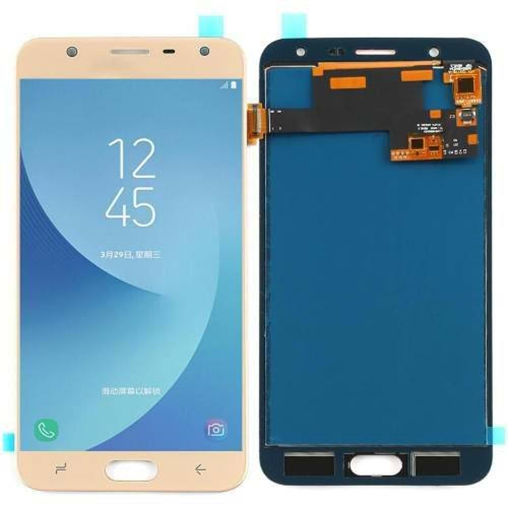 Samsung J720 J7 Duo Lcd Ekran Gold