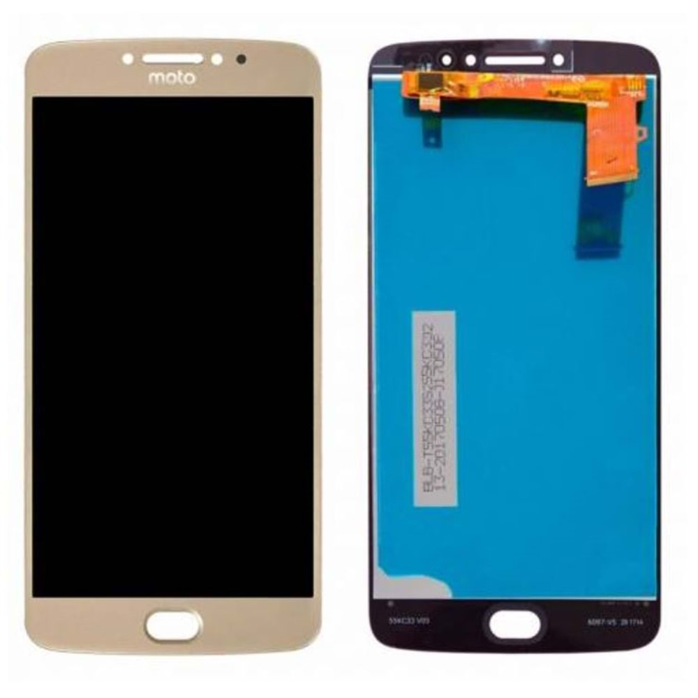 Lenovo Moto E4 Plus Lcd Ekran Gold