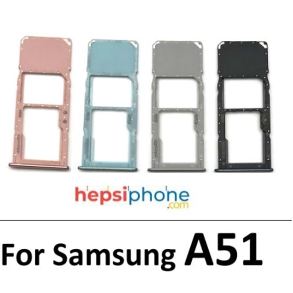 Samsung A51 A515F Sim Çekmecesi - Mavi