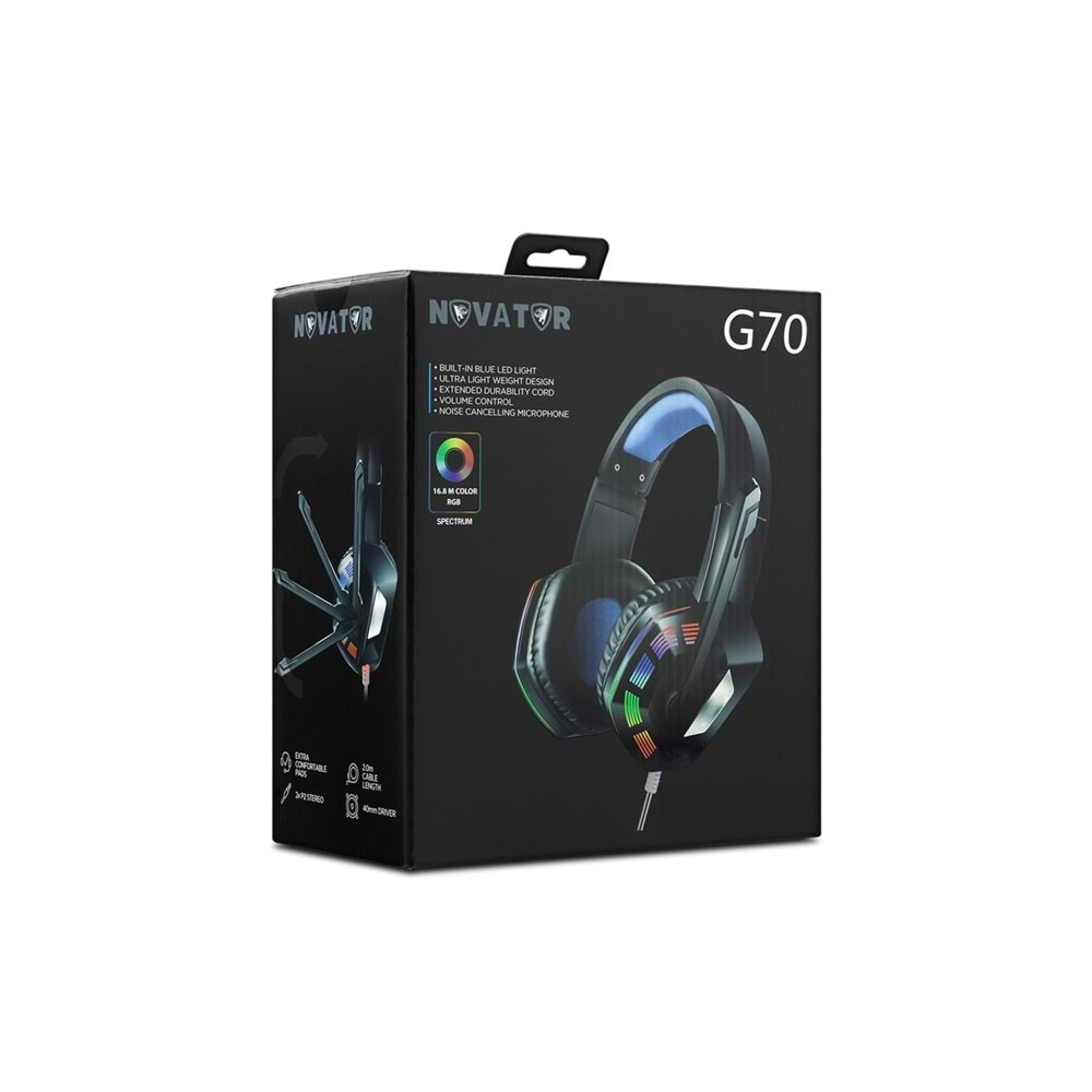 Novator G70 Gaming Kulaklık