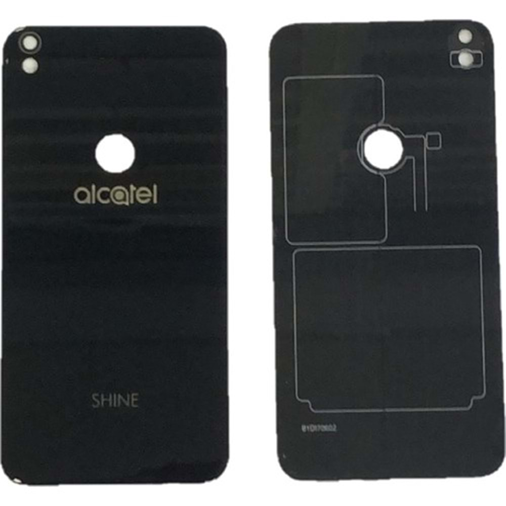 Alcatel Shine Lite 5080 Arka Kapak Siyah