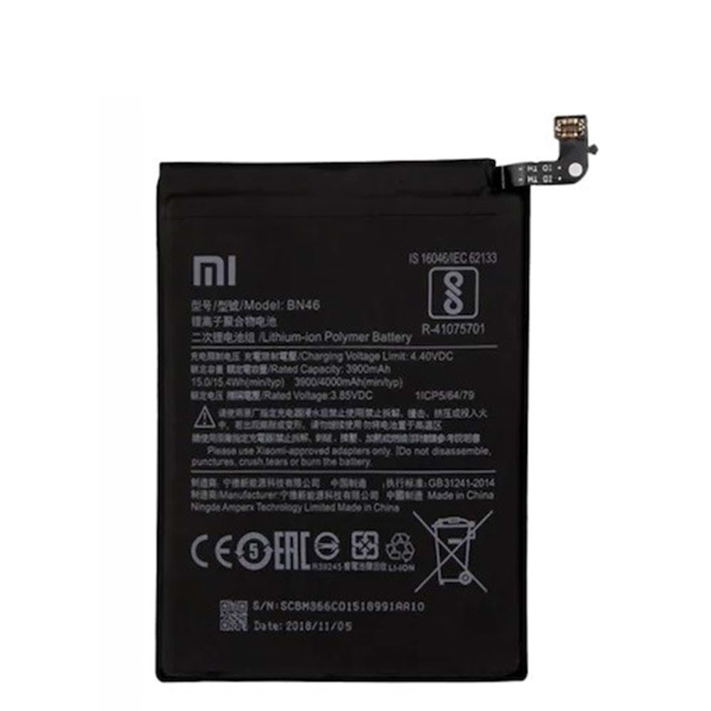 Xiaomi Redmi Note 8 Batarya Orijinal Bn46