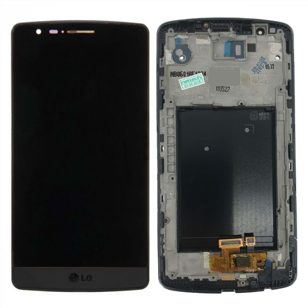 Lg G3 D885 Lcd Ekran Gold Orj