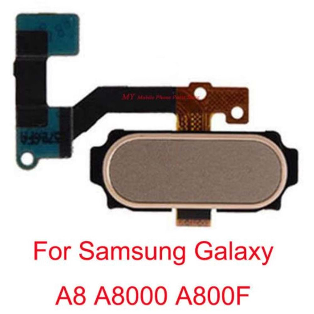 Samsung A8 2015 A800F Home Tuşu Gold