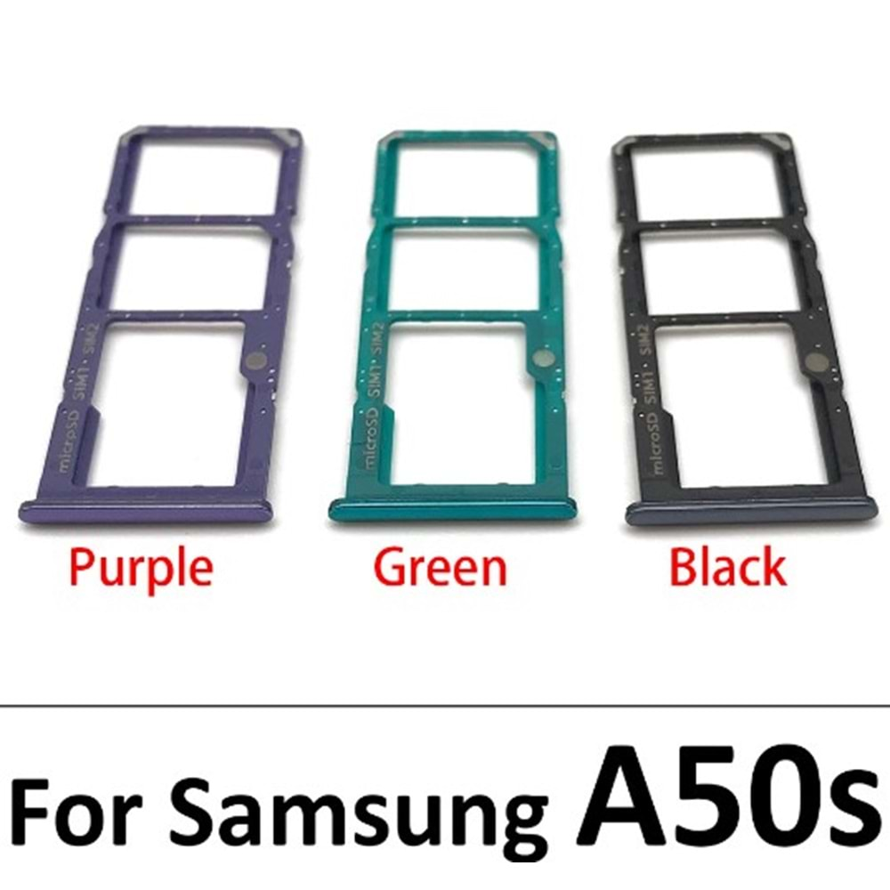 Samsung A50S / A21S Sim Tepsisi ( Çekmece ) Purple Renk