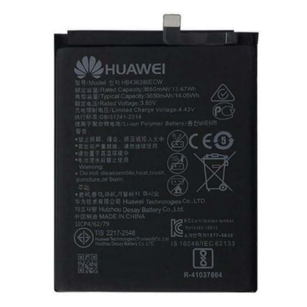 Huawei P30 Orjinal Batarya Hb436380Ecw