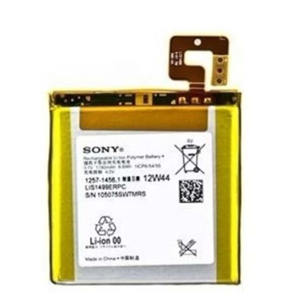 Sony Xperia T Lt30İ Orjinal Batarya Lıs1499Erpc