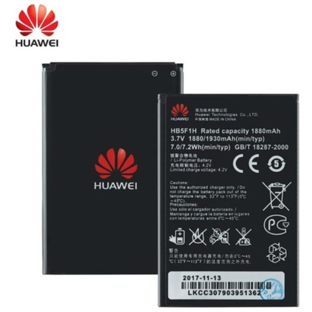 Huawei T30 Batarya Orjinal Hb5F1H