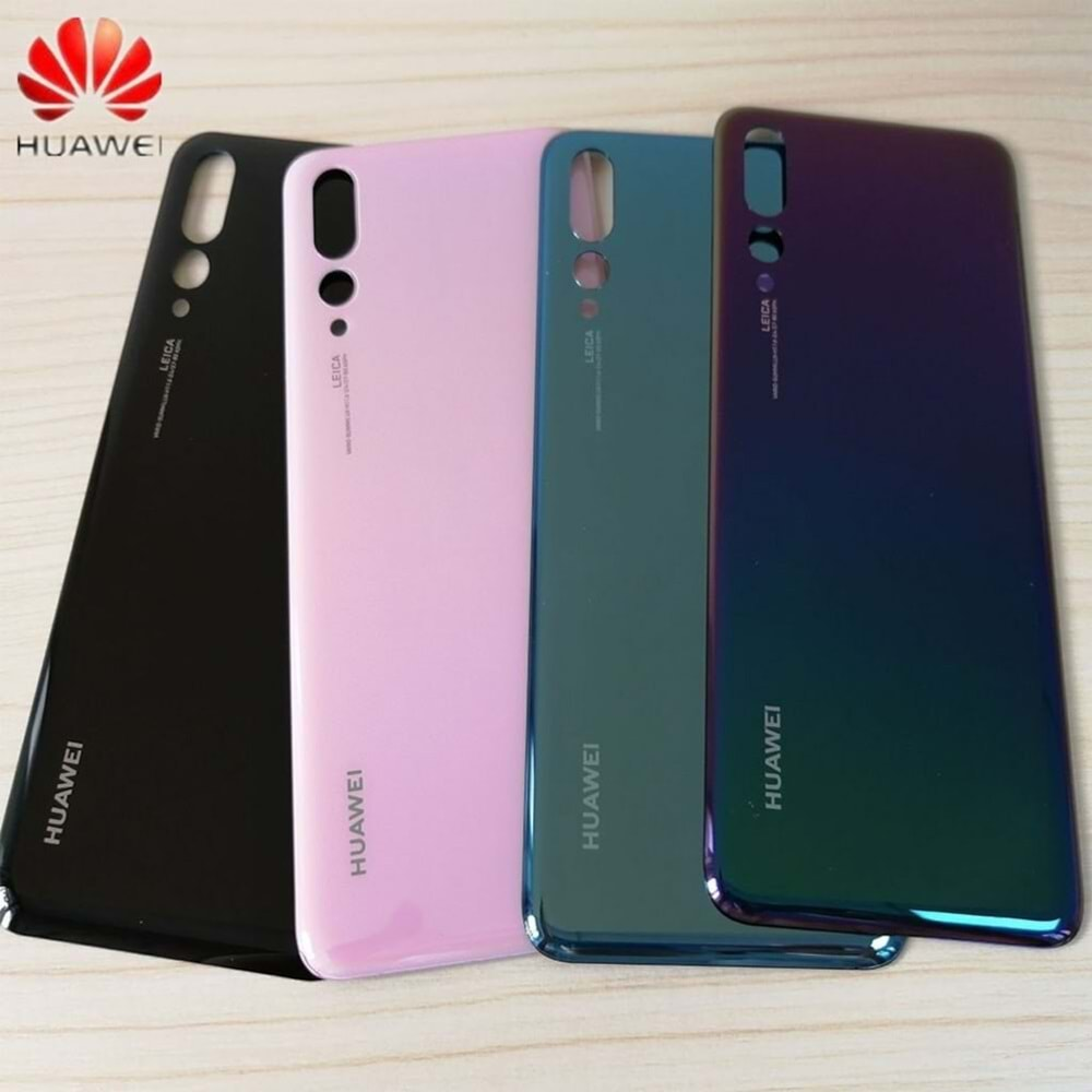 Huawei P20 Pro Arka Kapak Kamera Camlı Blue