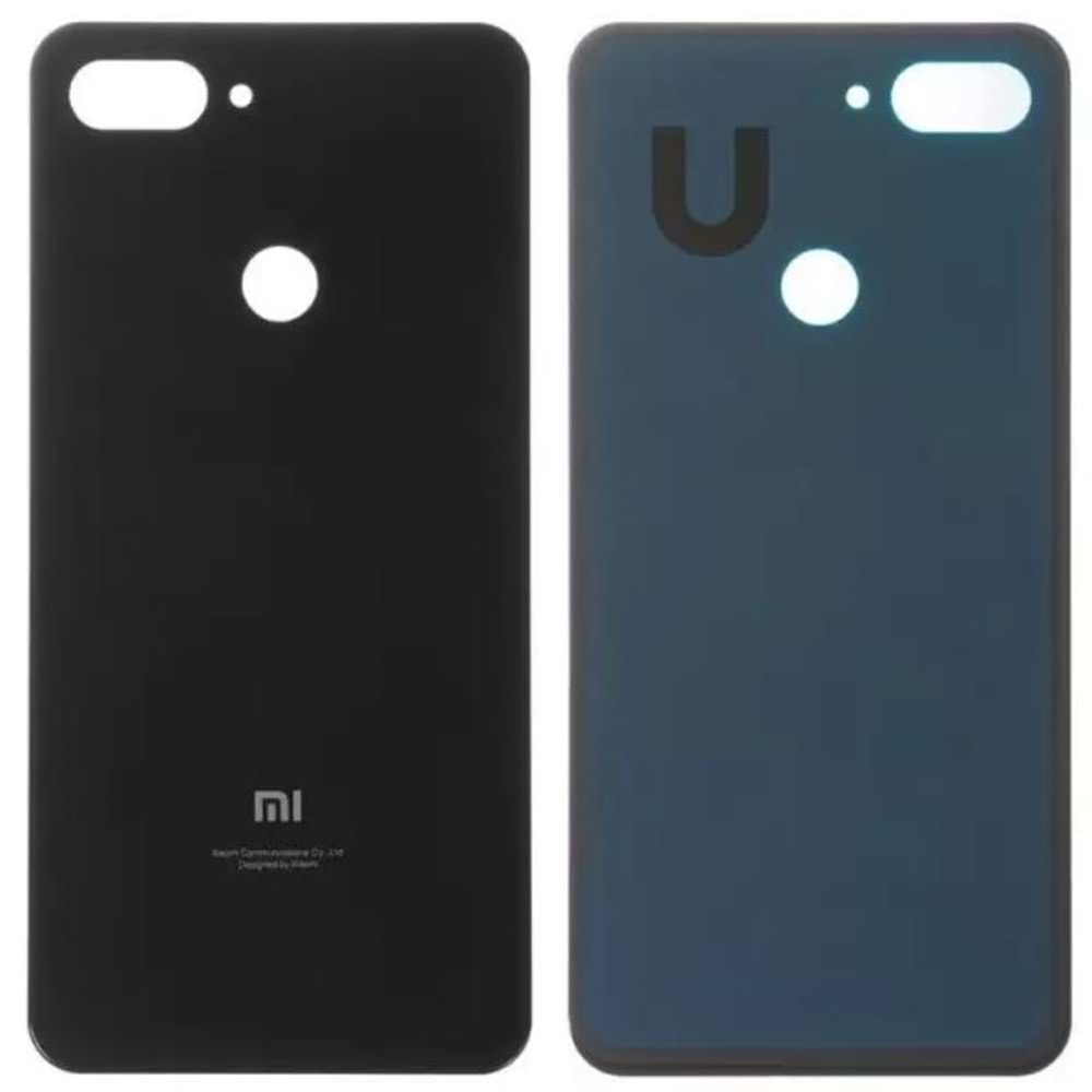 Xiaomi Mi 8 Lite Arka Kapak Siyah