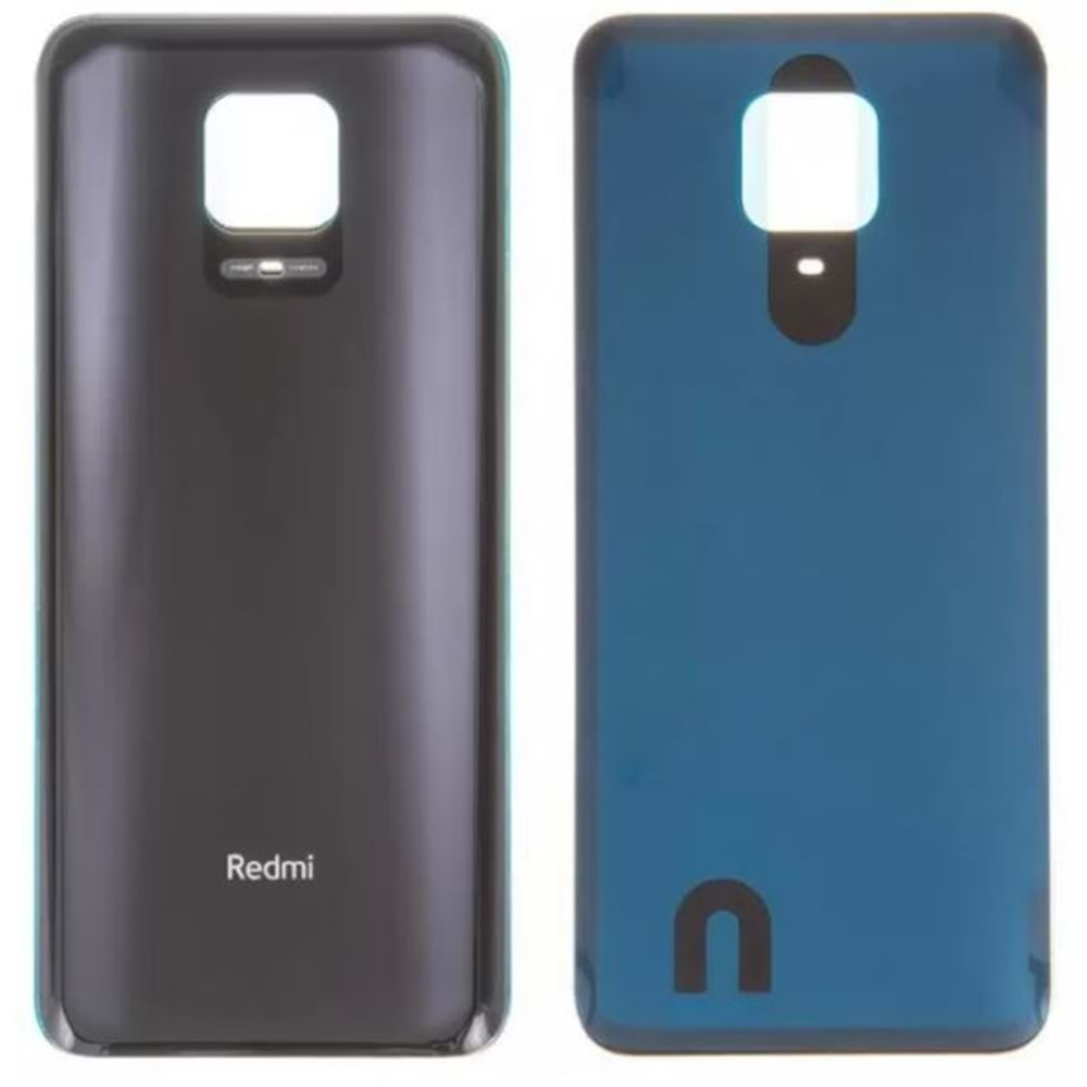 Xiaomi Redmi Note 9S - Note 9 Pro Arka Kapak Siyah Grey