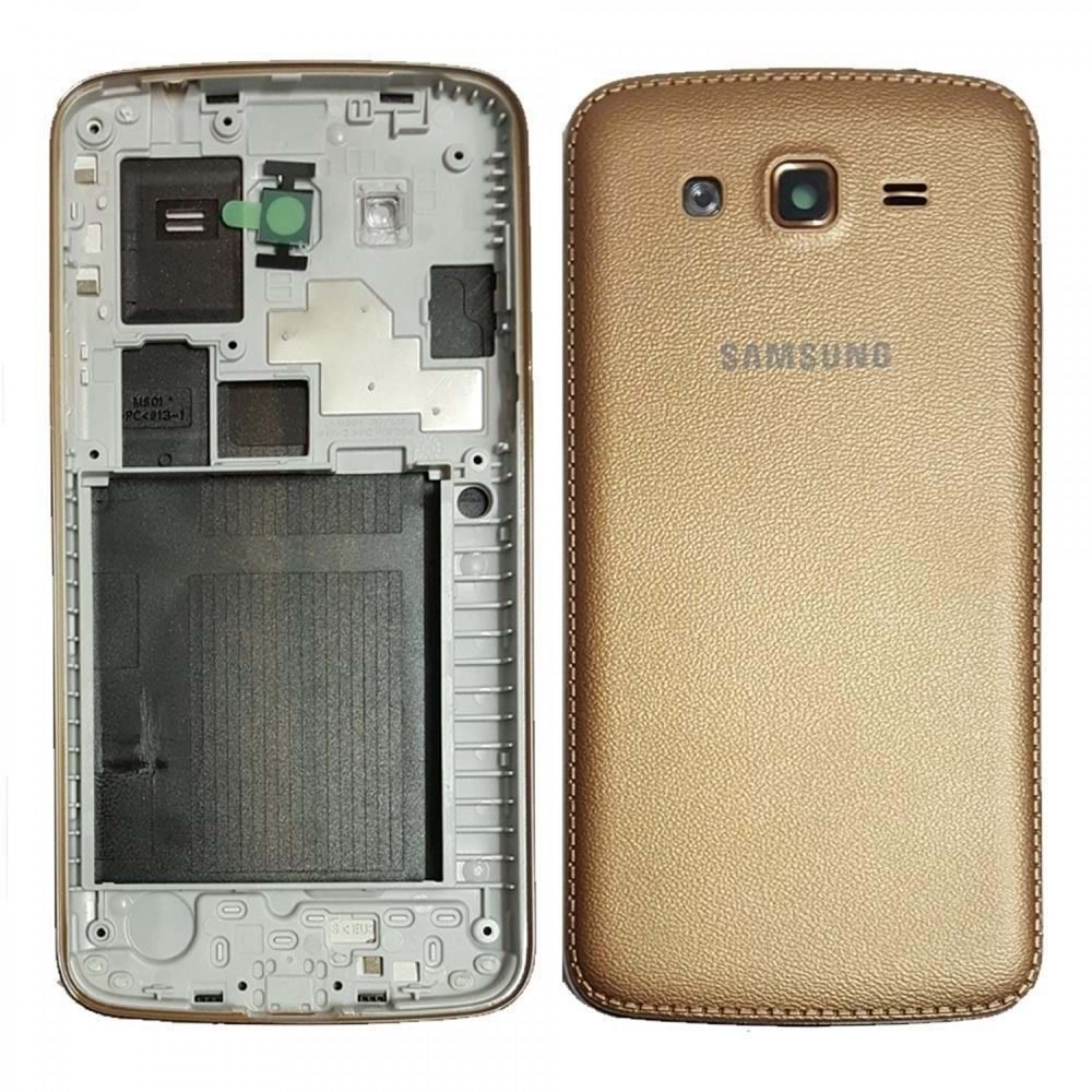 Samsung Grand 2 Kasa Çift Hat Gold