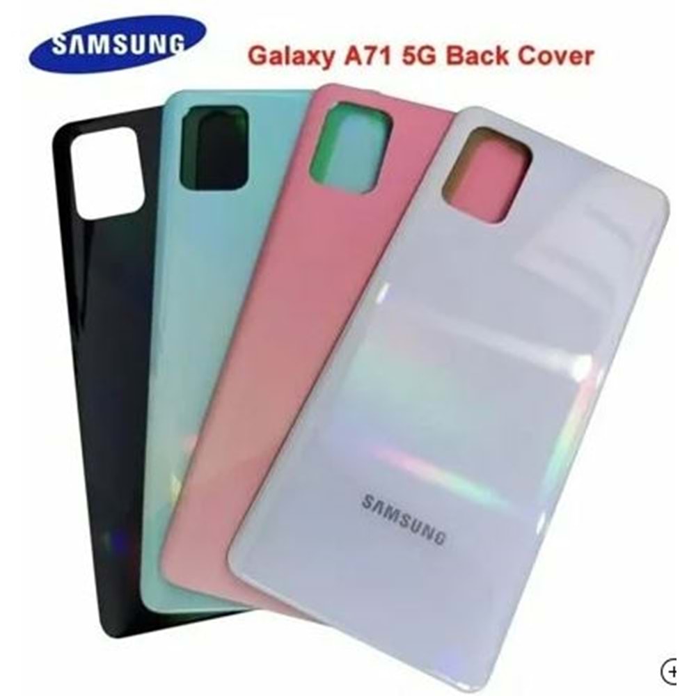 Samsung A71 A715 Arka Kapak Siyah