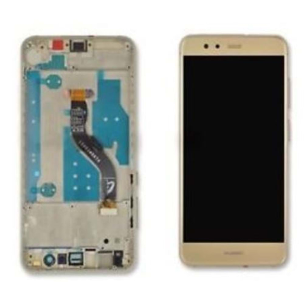 Huawei P10 Lite Lcd Ekran Gold Çitalı