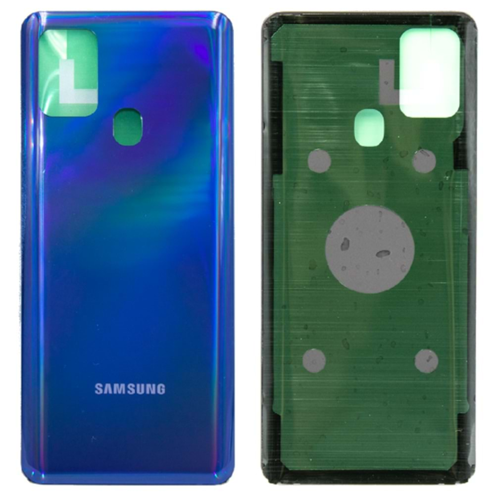 Samsung A21S A217 Arka Kapak Mavi