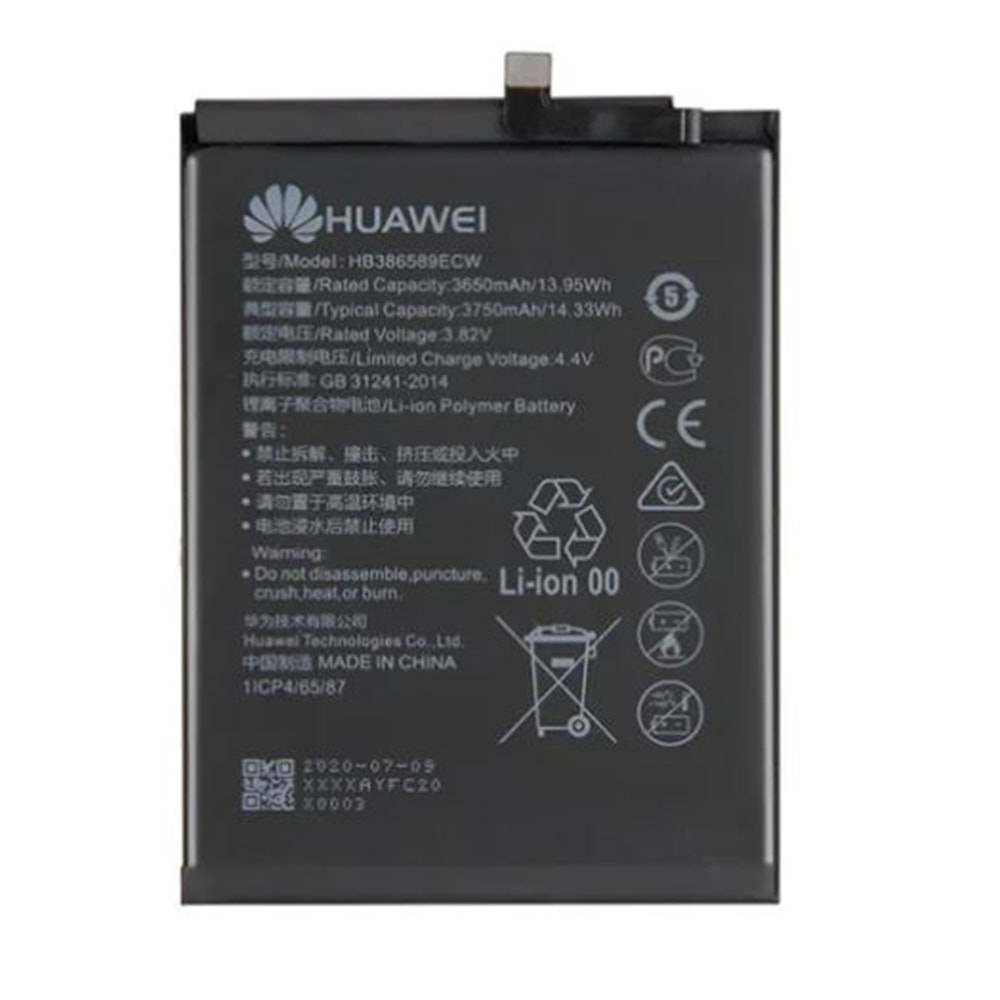 Huawei Honor Play Orjinal Batarya Hb386589Ecw