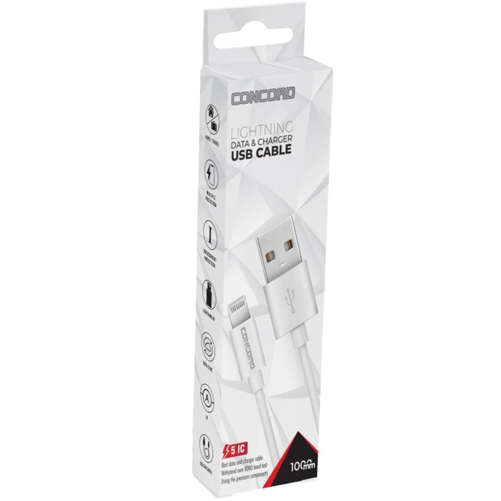 Concord C-411 İphone Lightning ( İphone ) Usb Kablo