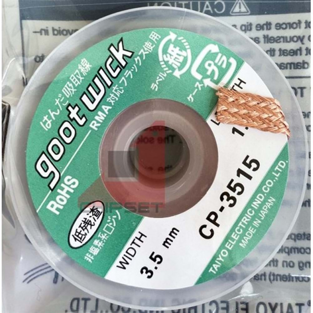 Gootwick Lehim Toplama Teli Emme Teli 3.5 Mm 1.5Mt Cp-3515