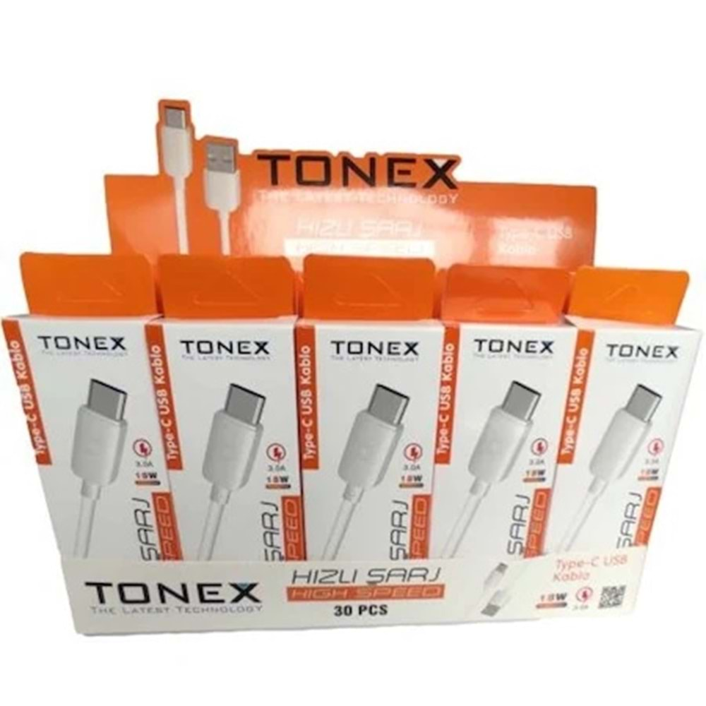 Tonex Ma94 Usb Kablo Typce 30 Adet