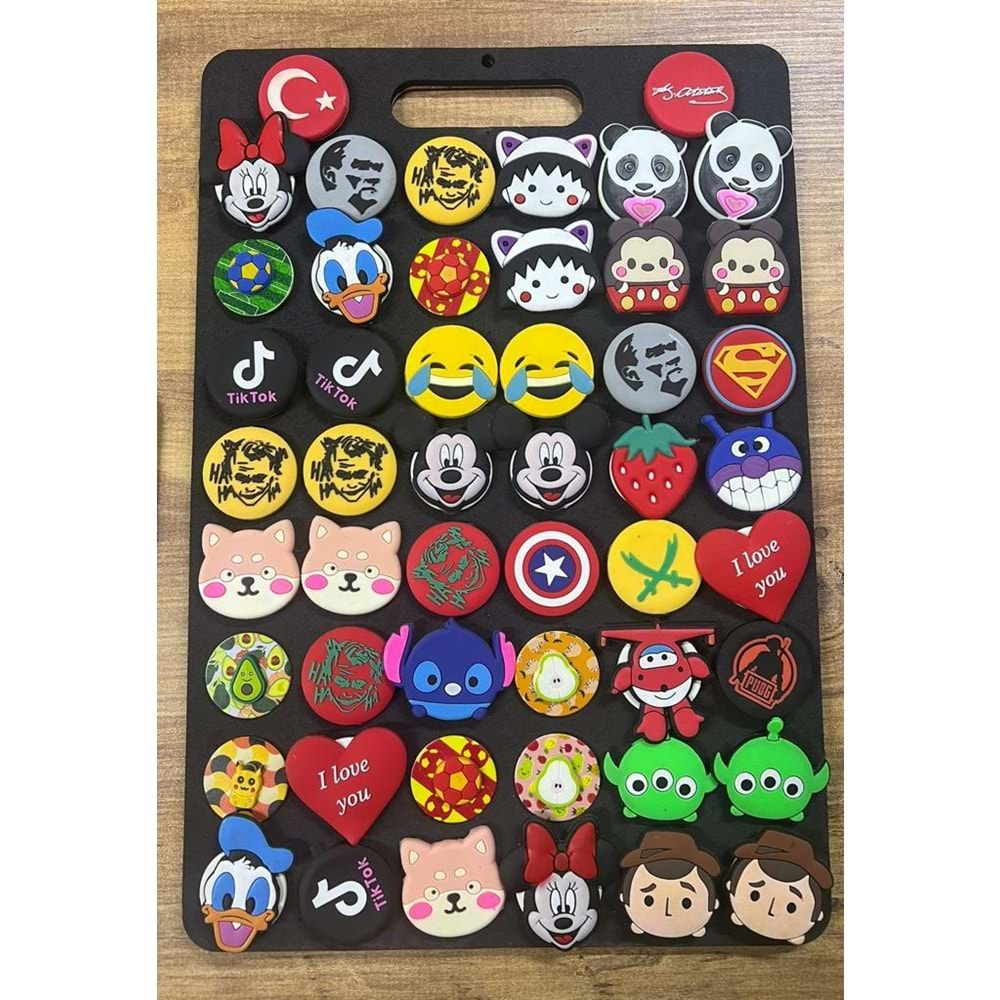 9D Pop Sockets Tutucu ( Karışık )