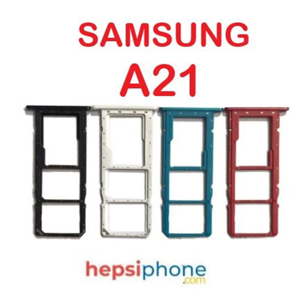 Samsung A21 Sim Tepsisi ( Çekmece ) - Yeşil