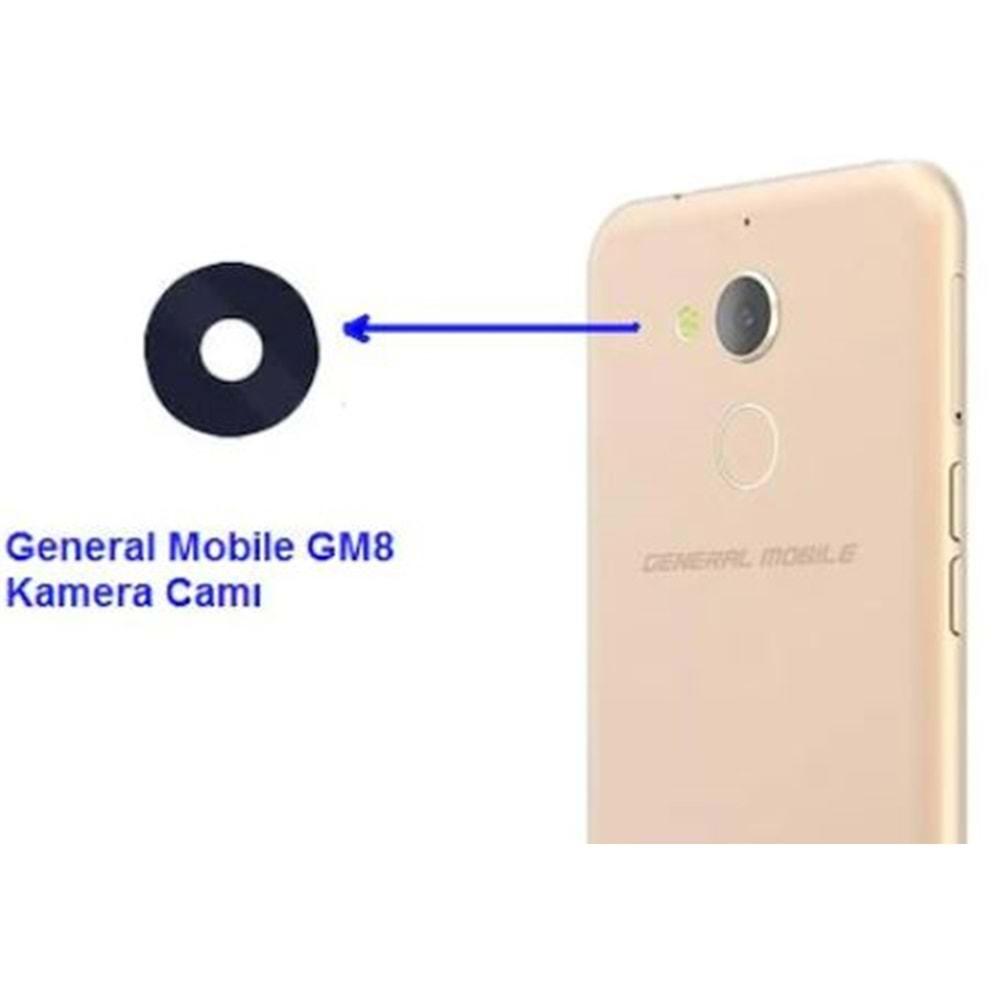 General Mobile Gm8 Kamera Camı