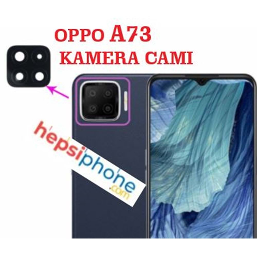 Oppo A73 Kamera Camı