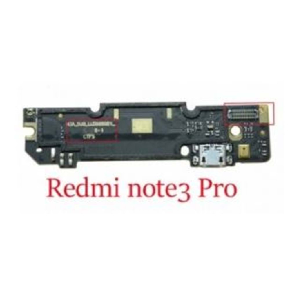 Xiaomi Mi Note 3 Pro Şarj Bordu