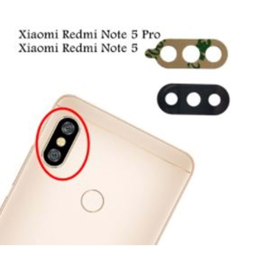 Xiaomi Redmi Note 5 Pro Kamera Camı