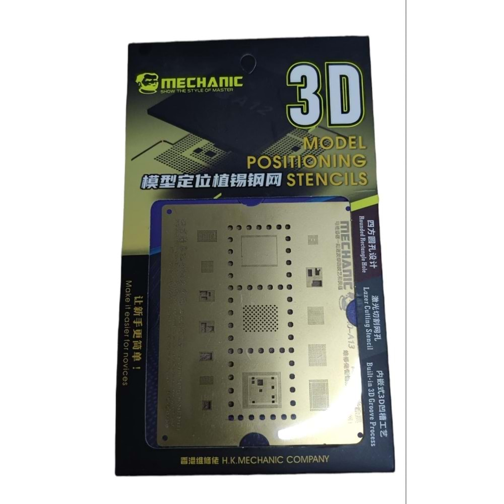 Mechanic Entegre Kalıbı 3D 11 11 Pro 11 Pro Max A13