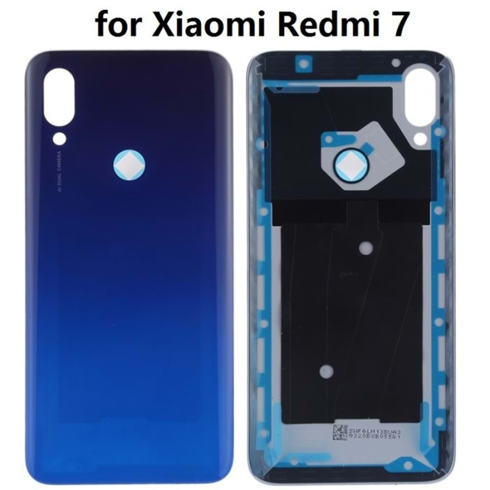 Xiaomi Redmi 7 Arka Kapak - Mavi