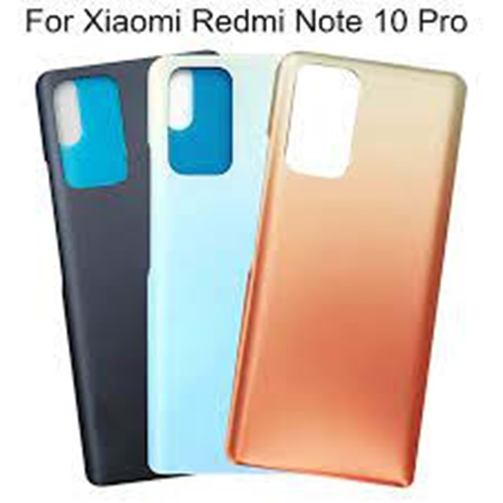 Xiaomi Redmi Note 10 Pro 4G Arka Kapak Siyah